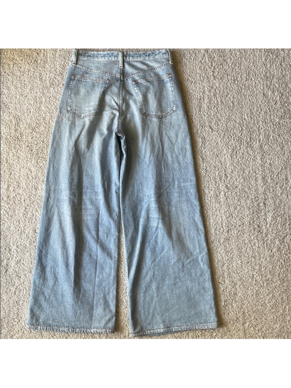 Rag & Bone Sofie Rb Miramar Cotton Terry Wide Leg Pants Size 27 - Picture 6 of 9